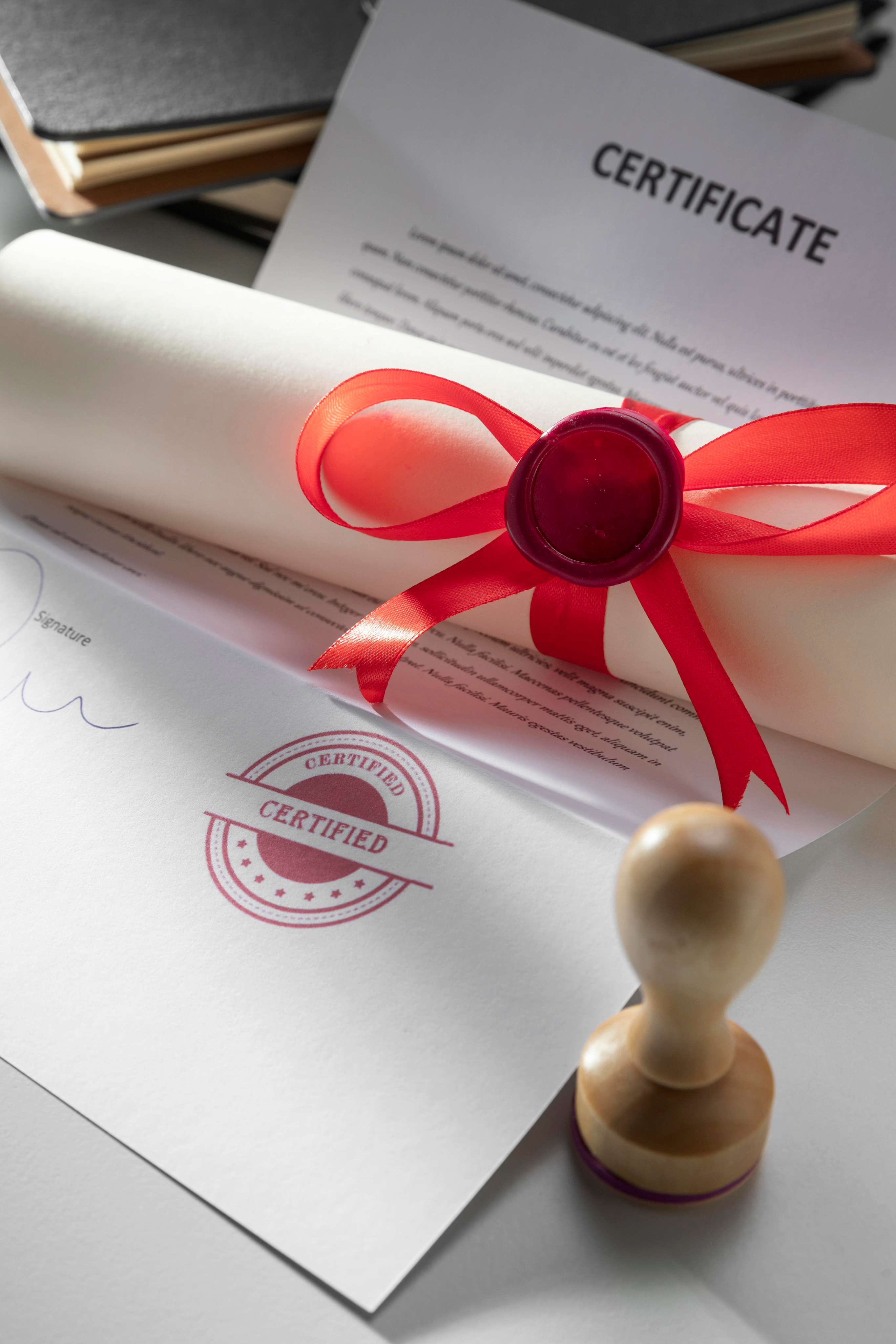 Certificate attestations